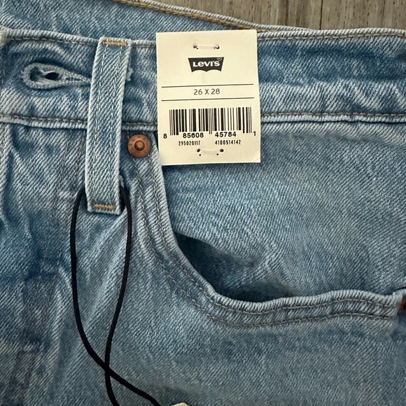 Levi's Women High Rise 501 Skinny Jeans - light wash Blue NTW - Picture 7 of 10